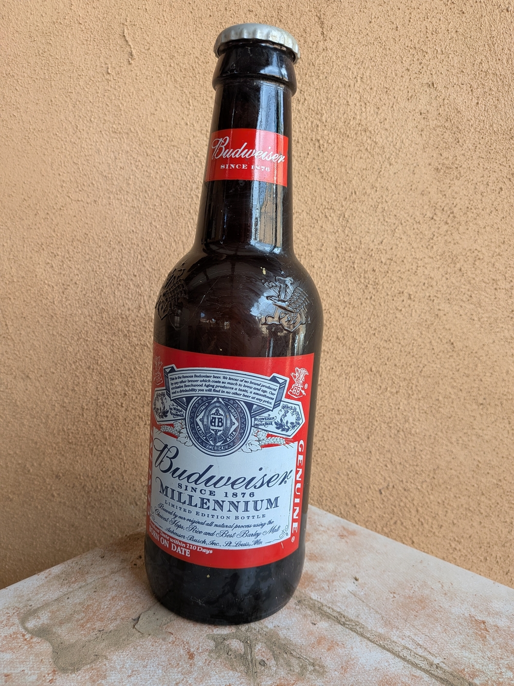Budweiser Millennium Bottle